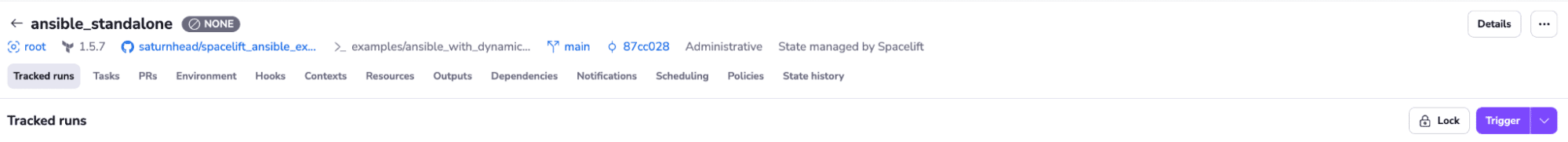6 administrative stack