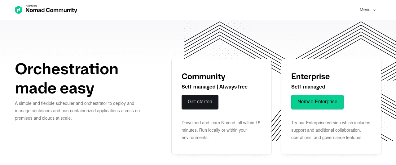 kubernetes alternatives nomad