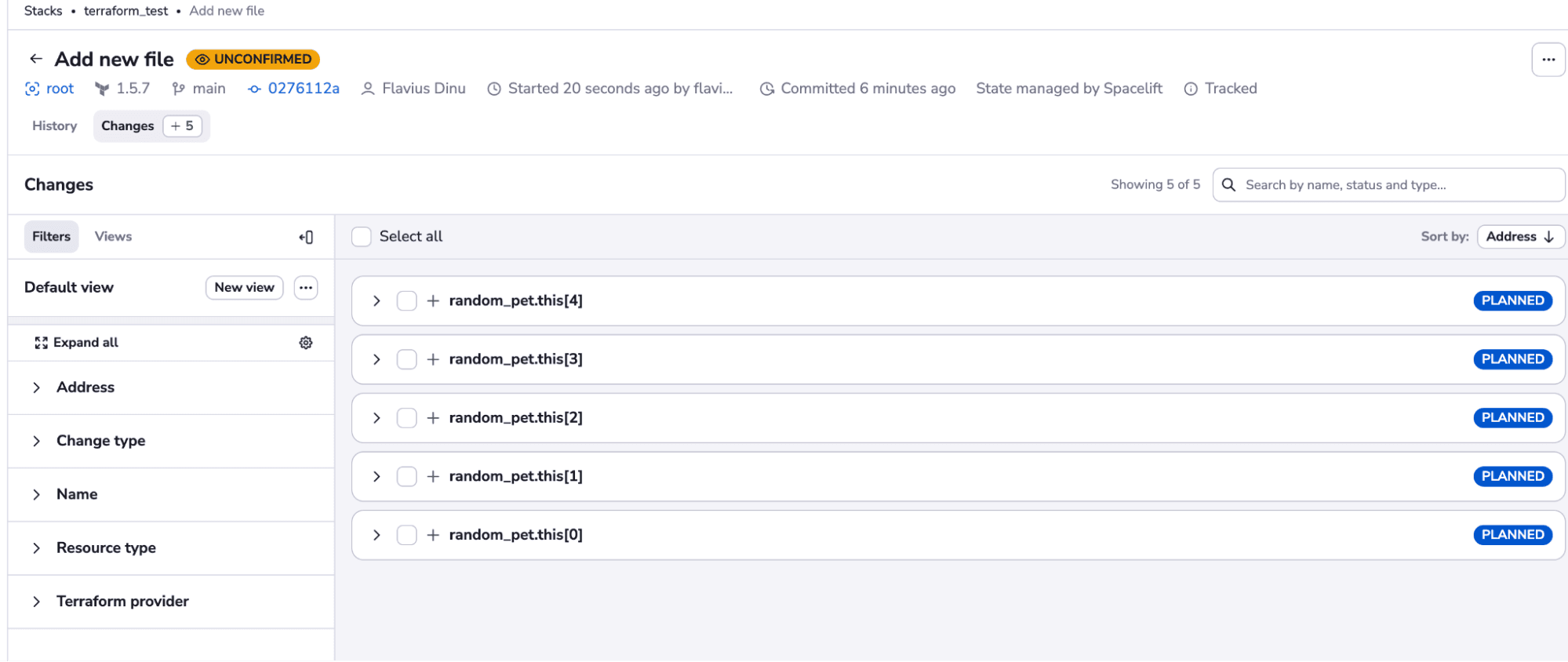 what is spacelift - plan preview