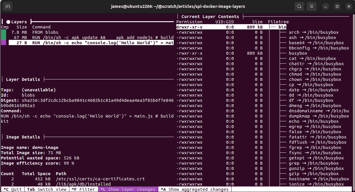 docker image layers example