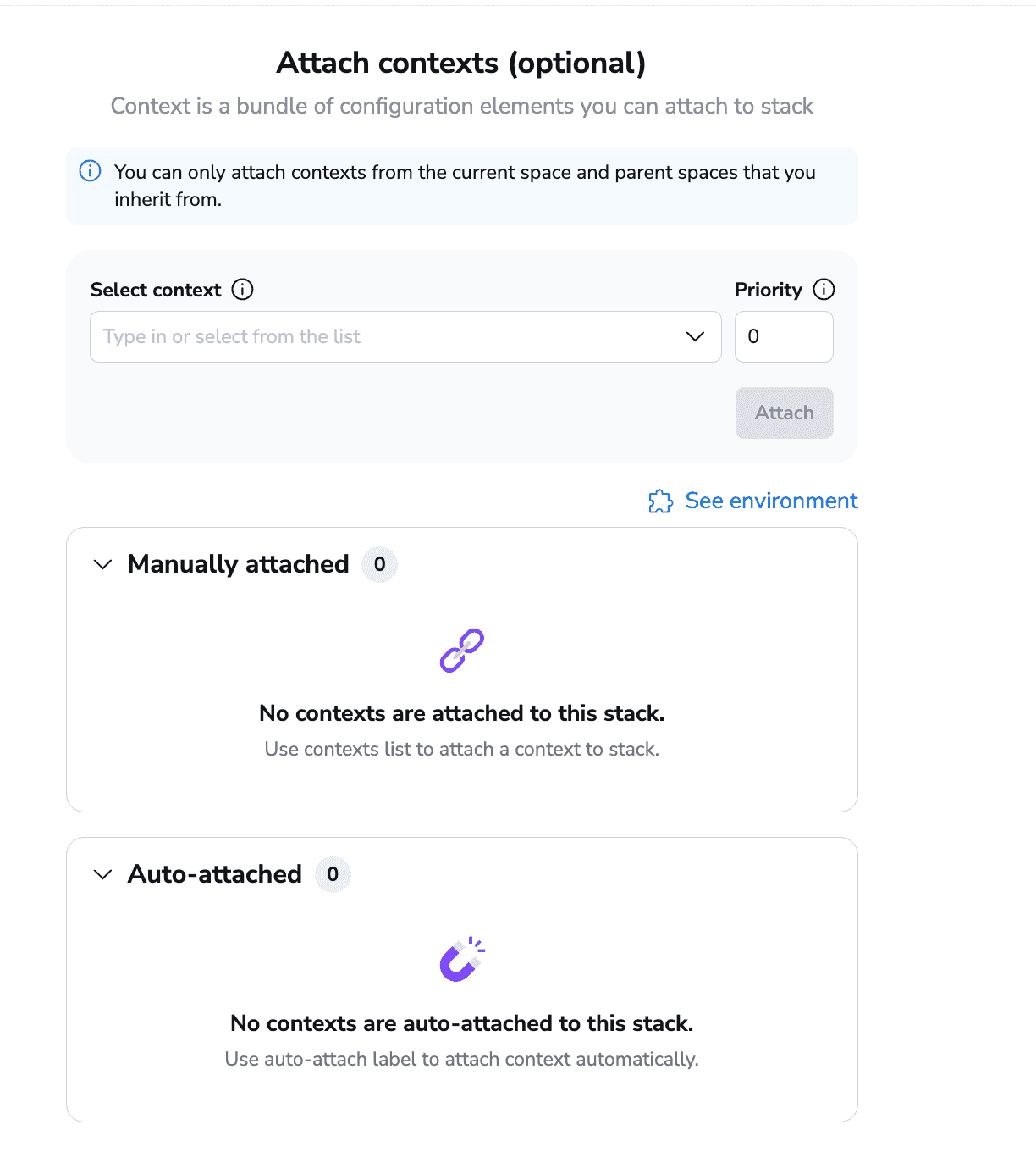 22 attach optional contexts