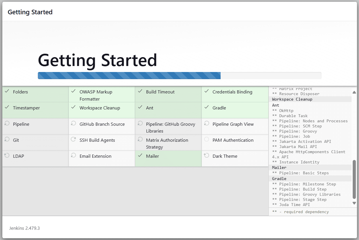 install jenkins plugins