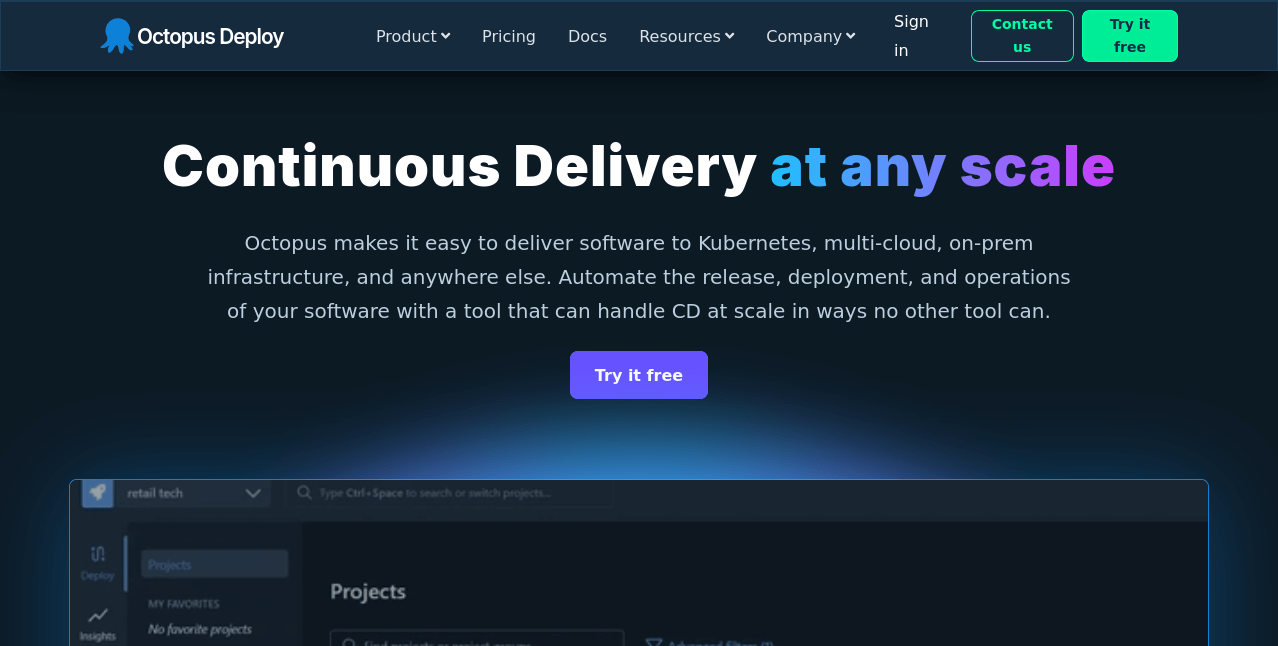 devops platform octopus deploy