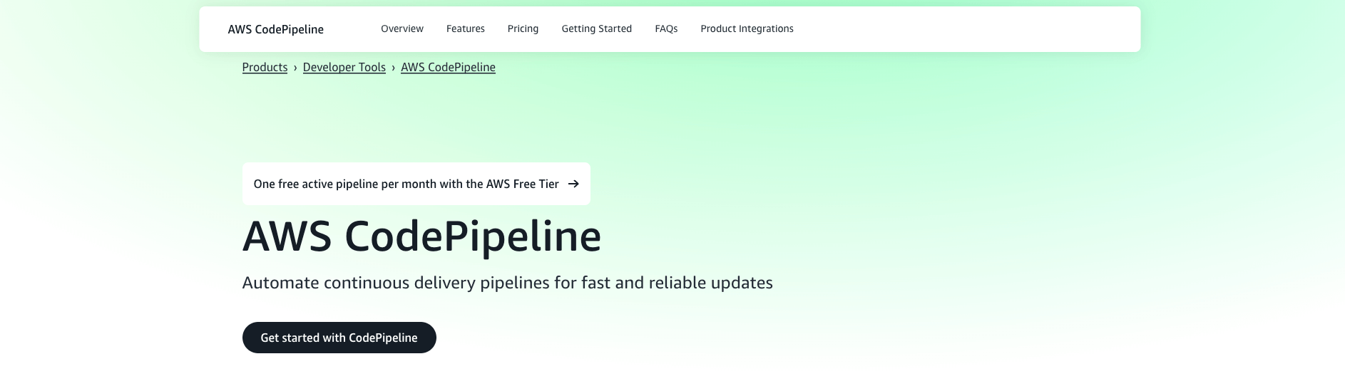 AWS devops tools codepipeline