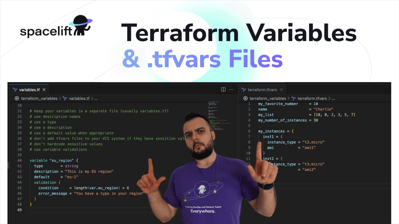 terraform variables tfvars video player