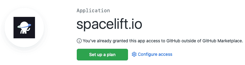 the GitHub Marketplace