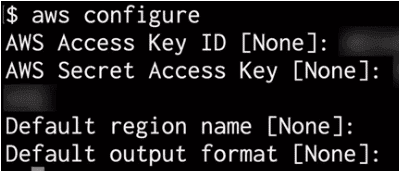 terraform aws provider - aws configure