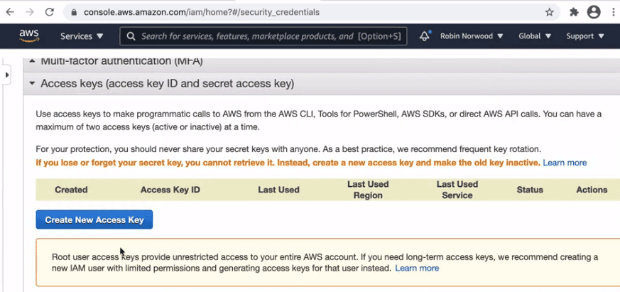 terraform aws provider - iam section