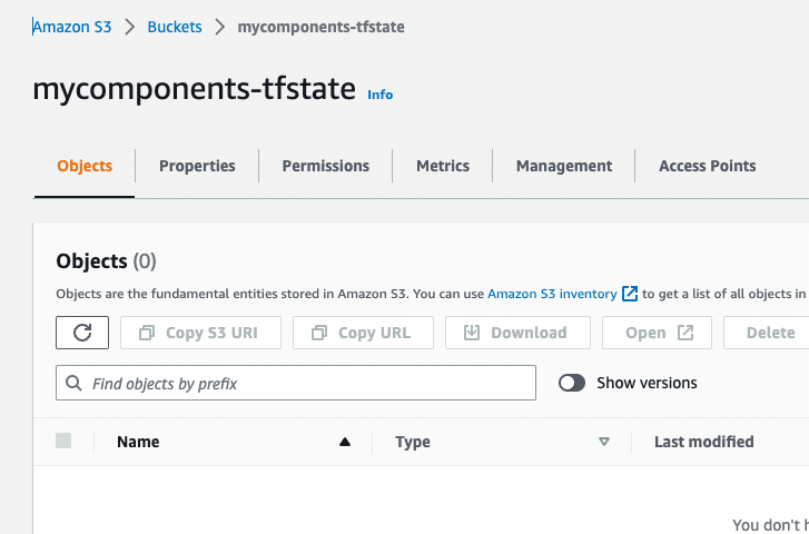 terraform s3 backend create s3 bucket