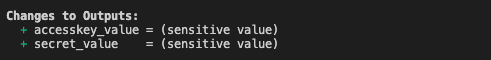 terraform secrets sensitive value