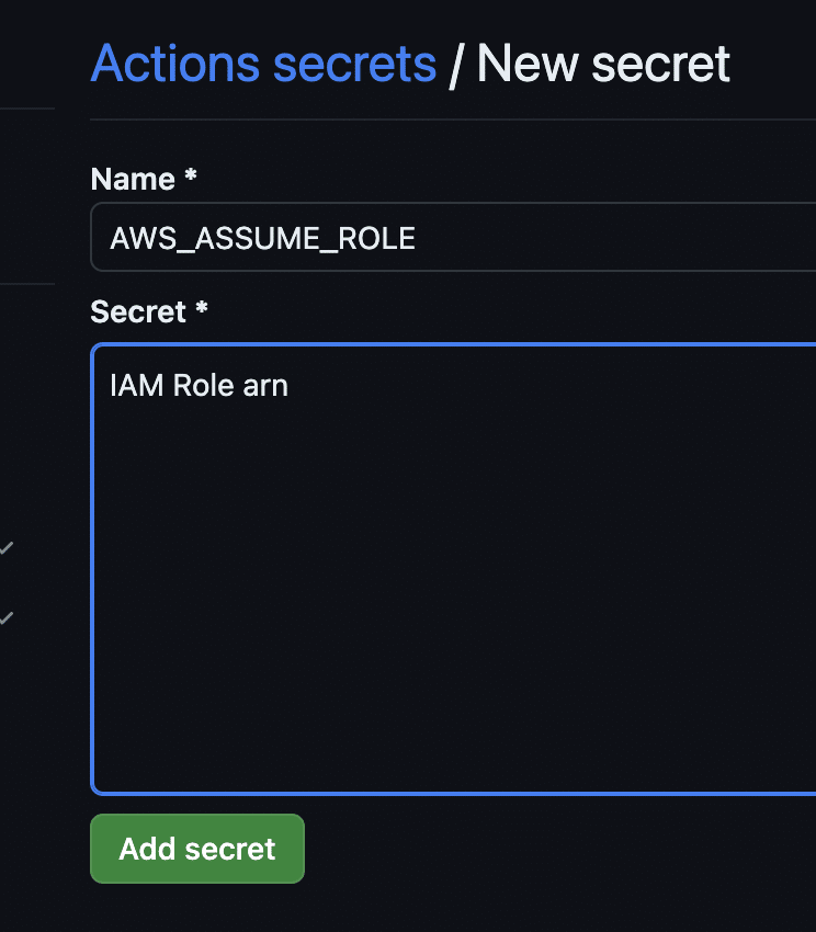 github actions connect to the cloud provider