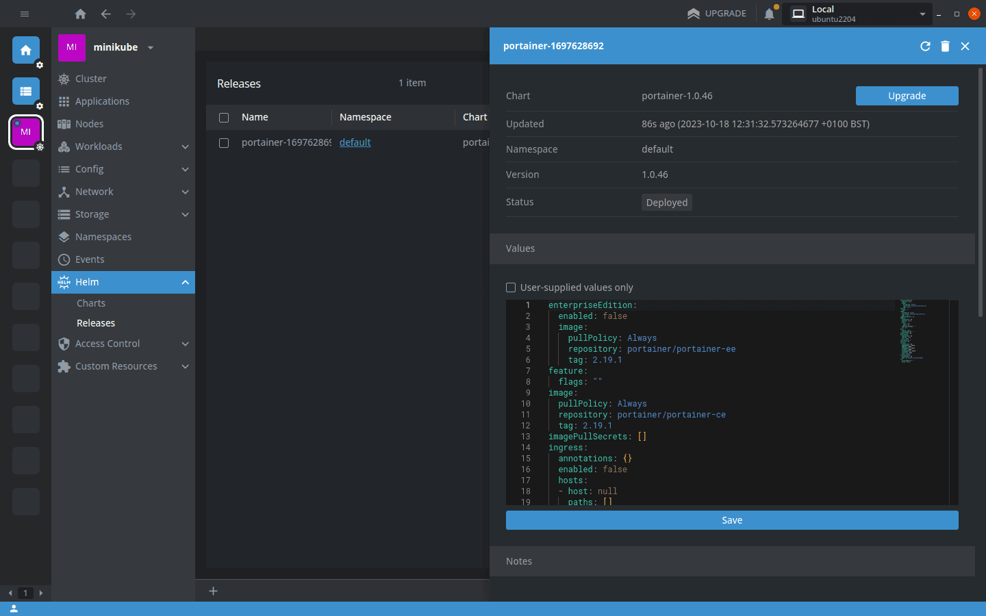high-level view of your deployments