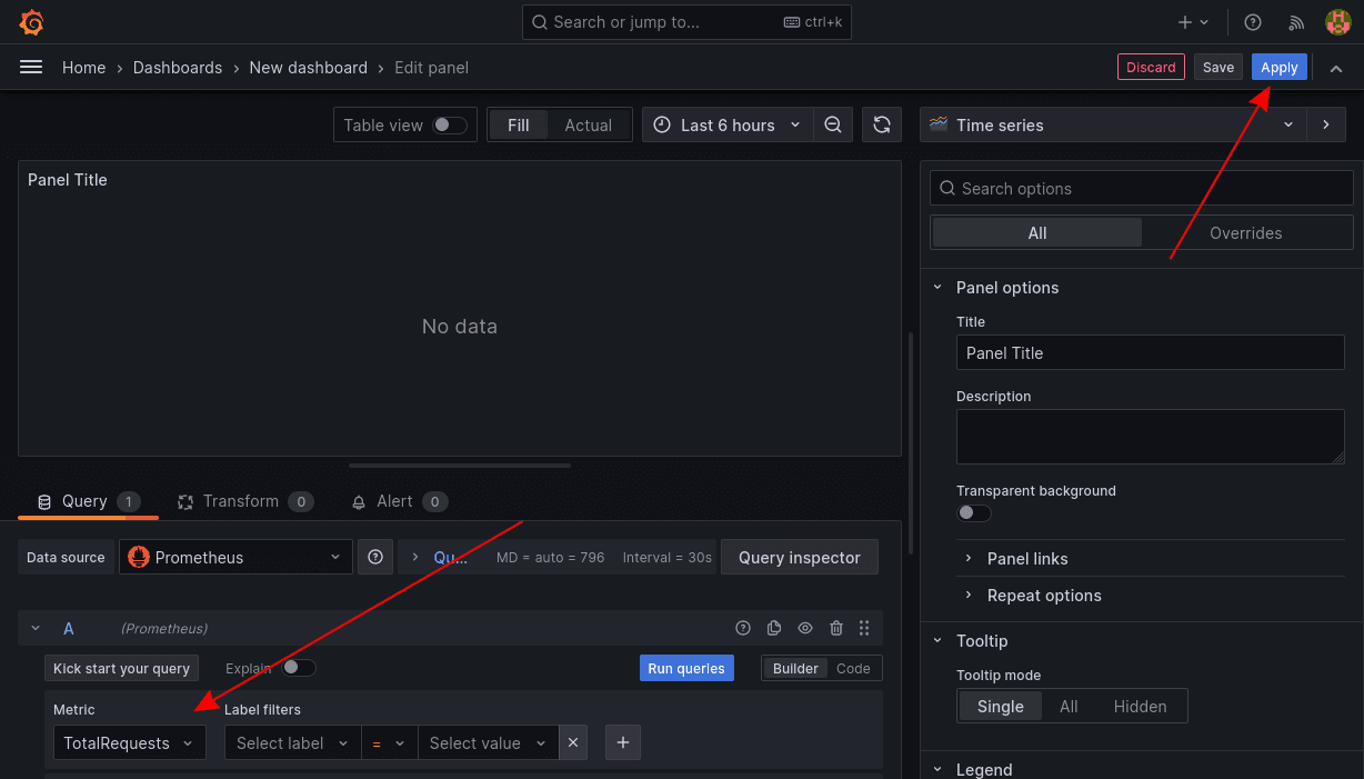 prometheus operator grafana dashboards