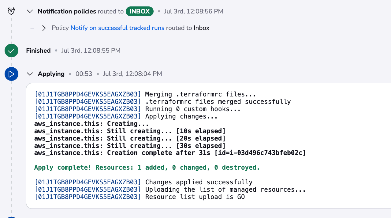 15 opentofu spacelift confirm second stack