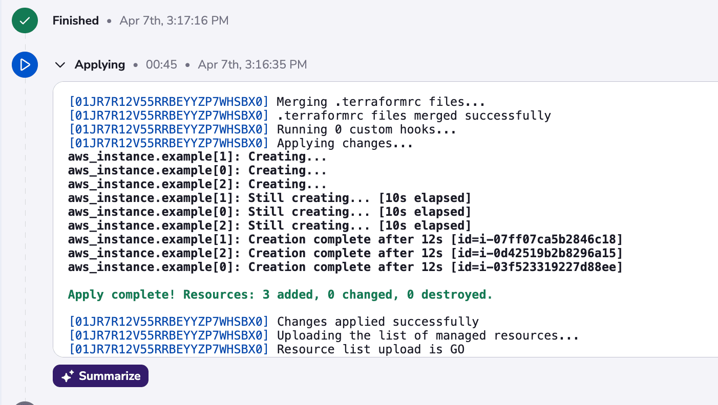 terraform in devops created ec2 instances