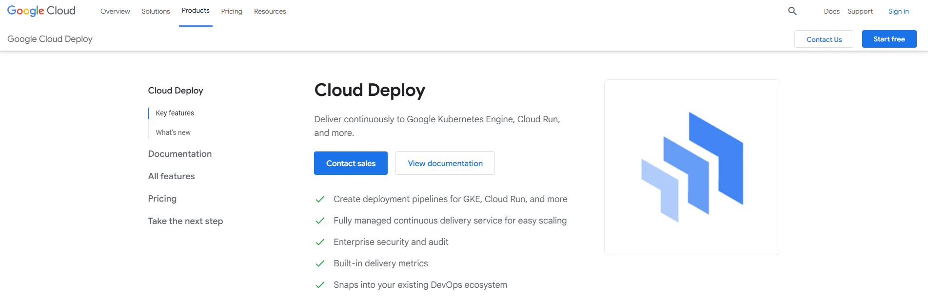 Continuous Deployment Tools google cloud deploy