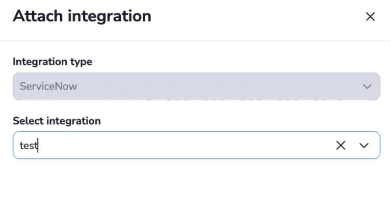 spacelift with servicenow attach test integration