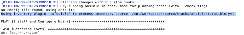 tofusible dynamic inventory