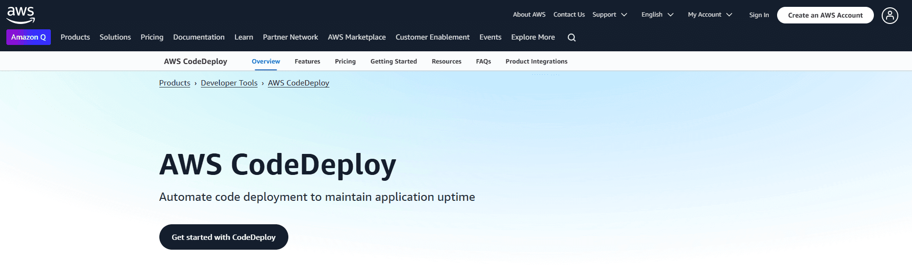 software deployment tools aws codedeploy