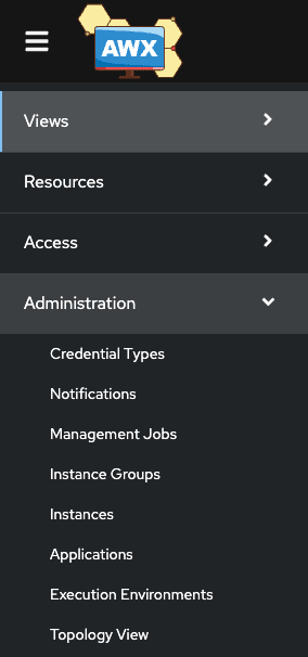ansible awx administration