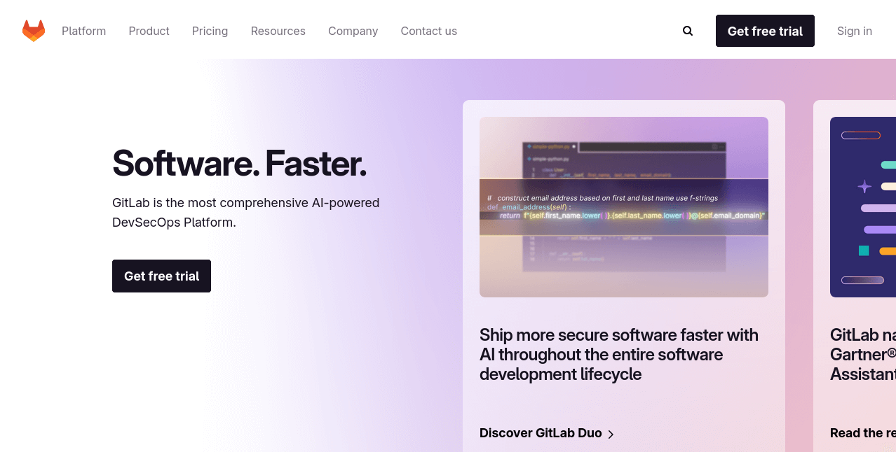 devops platform gitlab