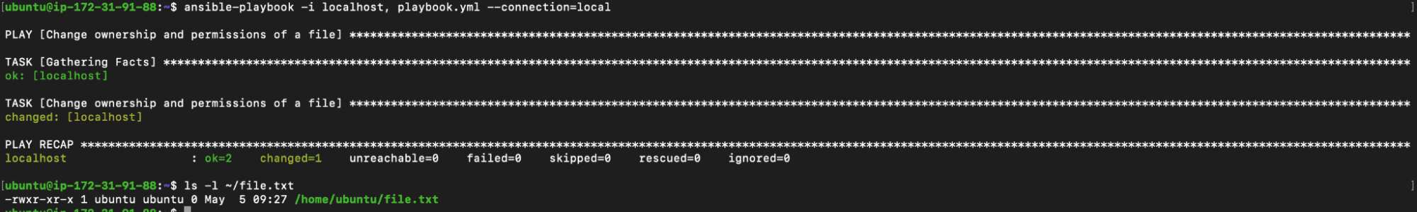 Manage file permissions and ownership