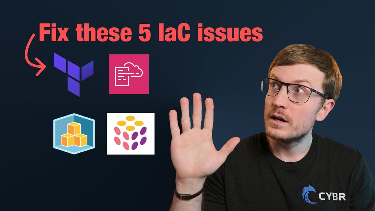 iac security issues and how to fix them