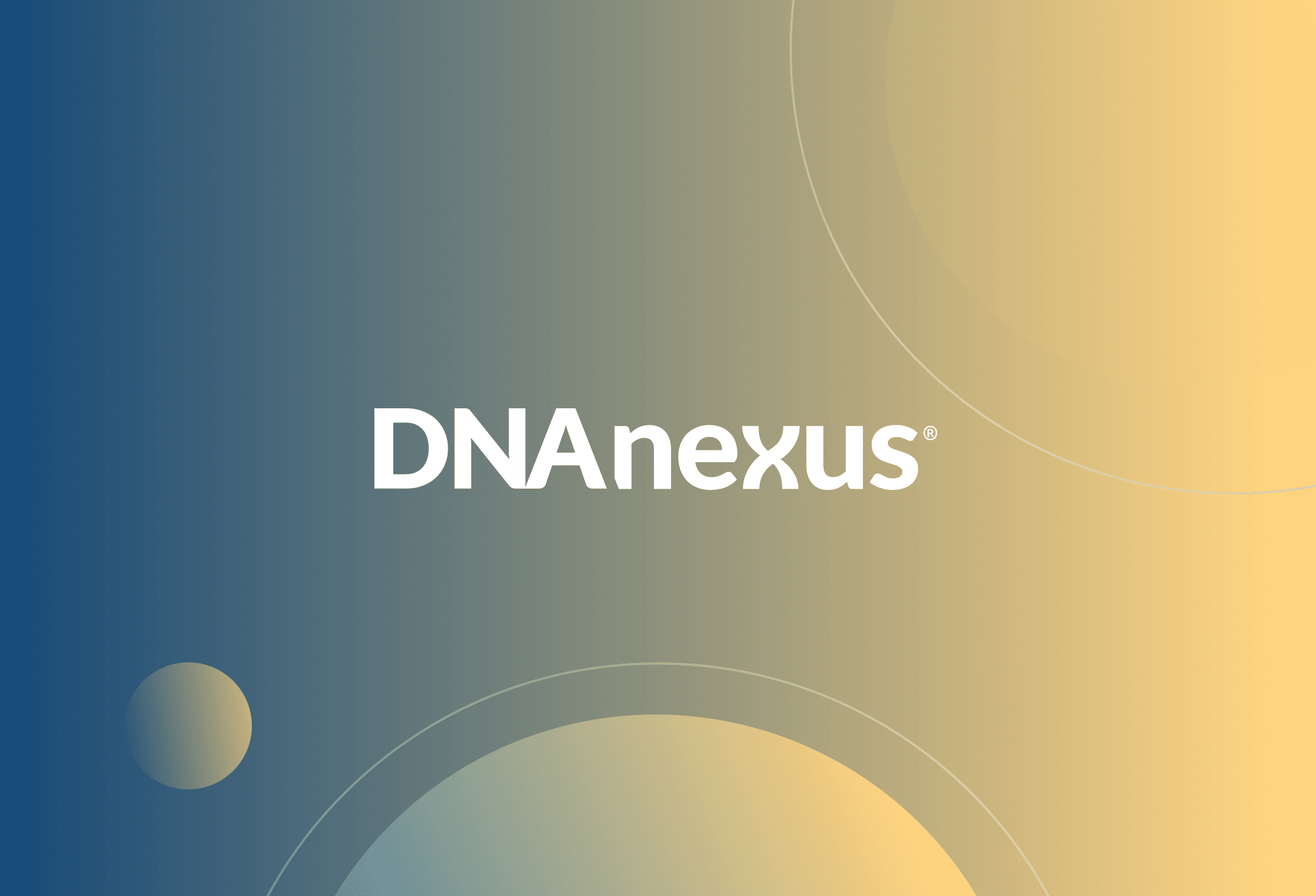 DNAnexus logo on a cold background