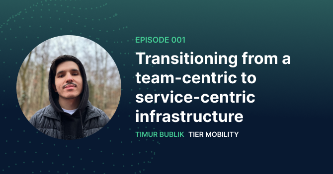 Transitioning from team-centric to service-centric infrastructure