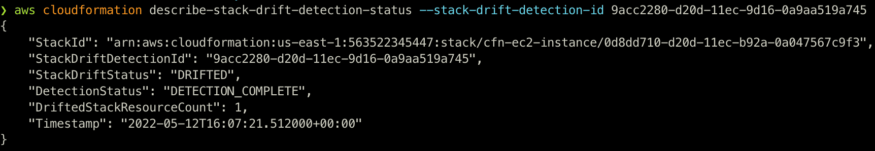 describe-steck-drift-detection-status