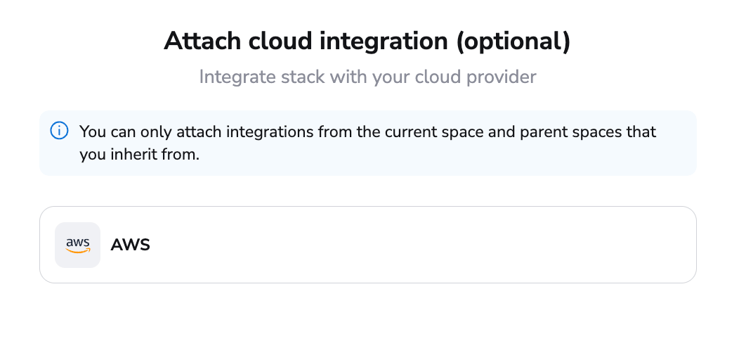 stack cloud integration