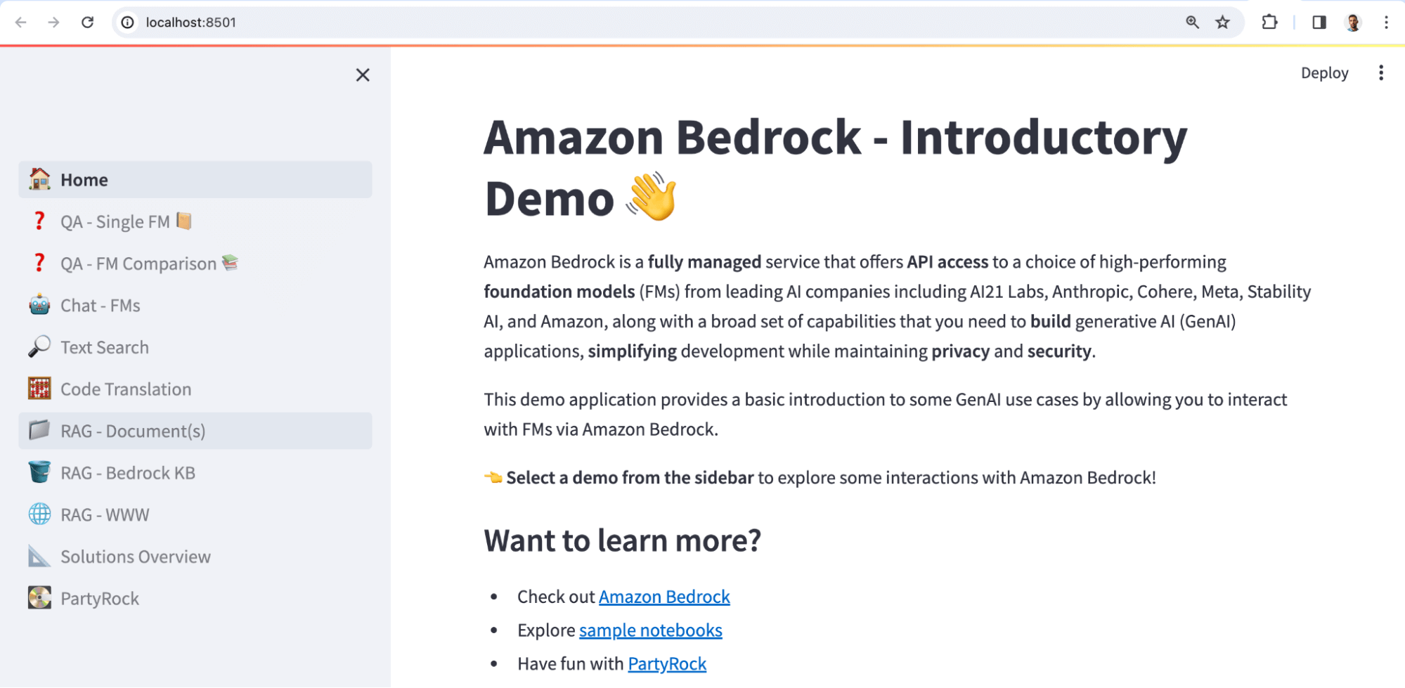 what is aws bedrock