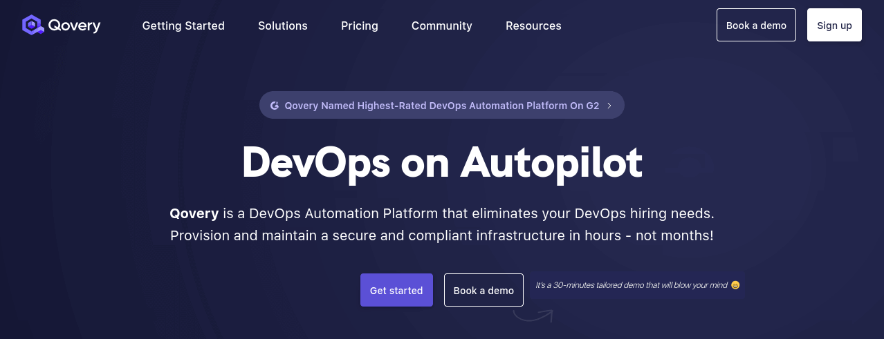 平臺工程工具 Qovery